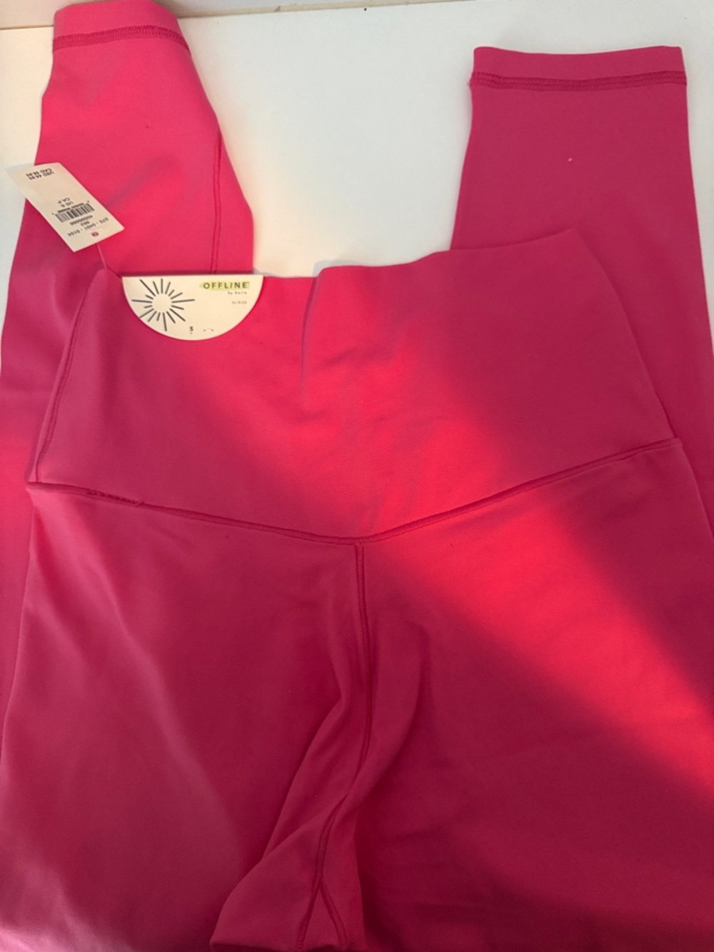 aerie Hot Pink High-Rise Leggings